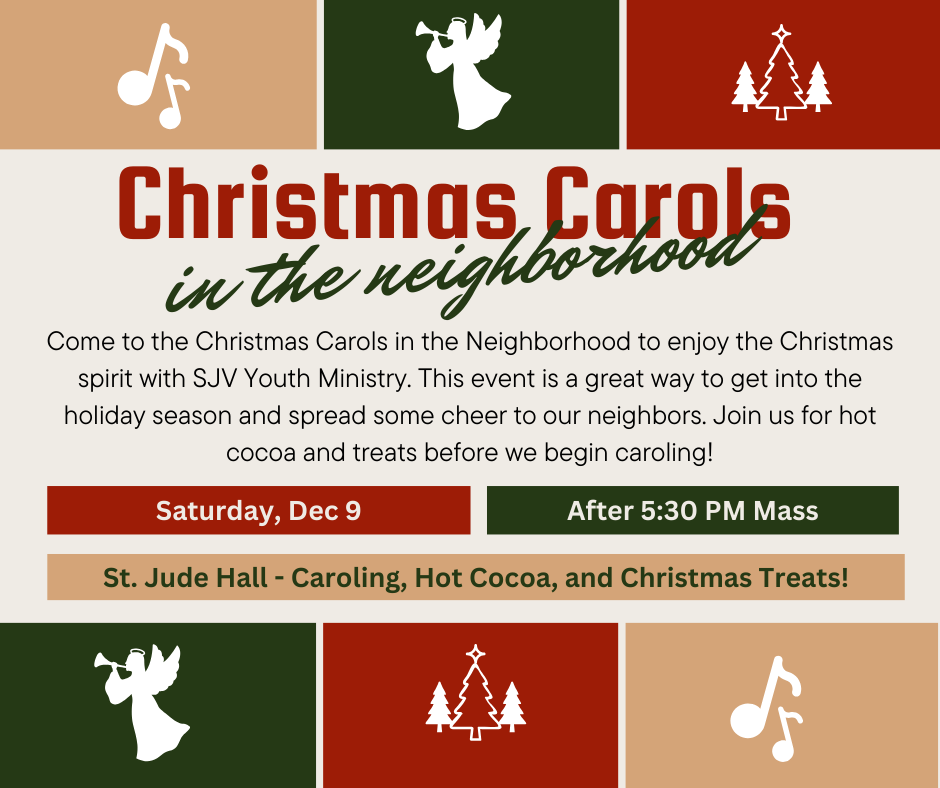 Youth Christmas Caroling - St. John Vianney