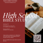 High School - July Bible Study